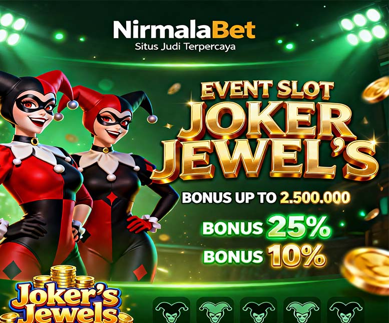 NirmalaBet Slot BRI Online Terpercaya Bonus Besar